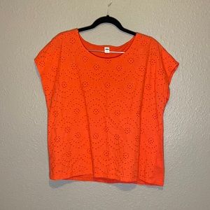 Old Navy eyelet t-shirt
